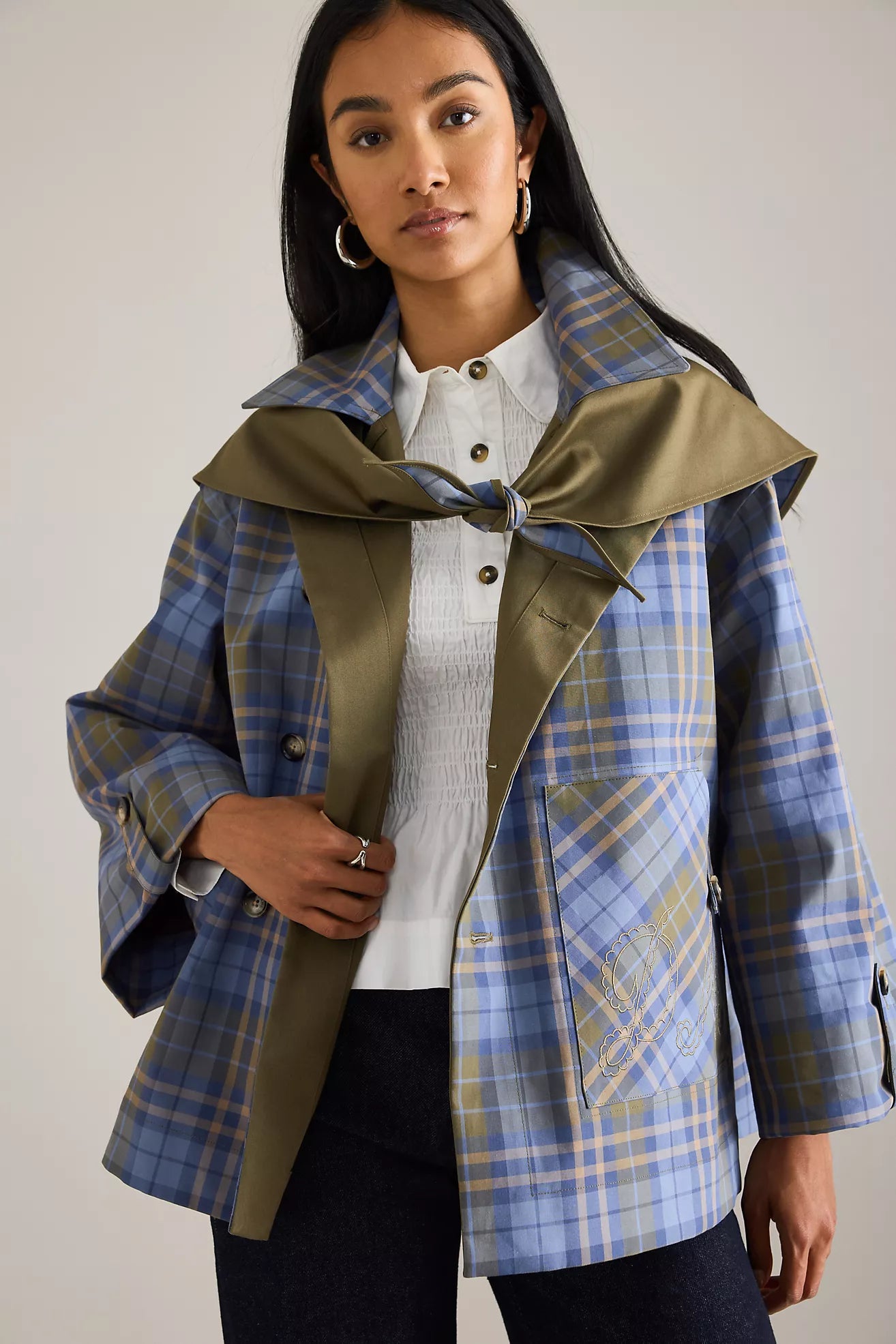 Reversable Trench Coat