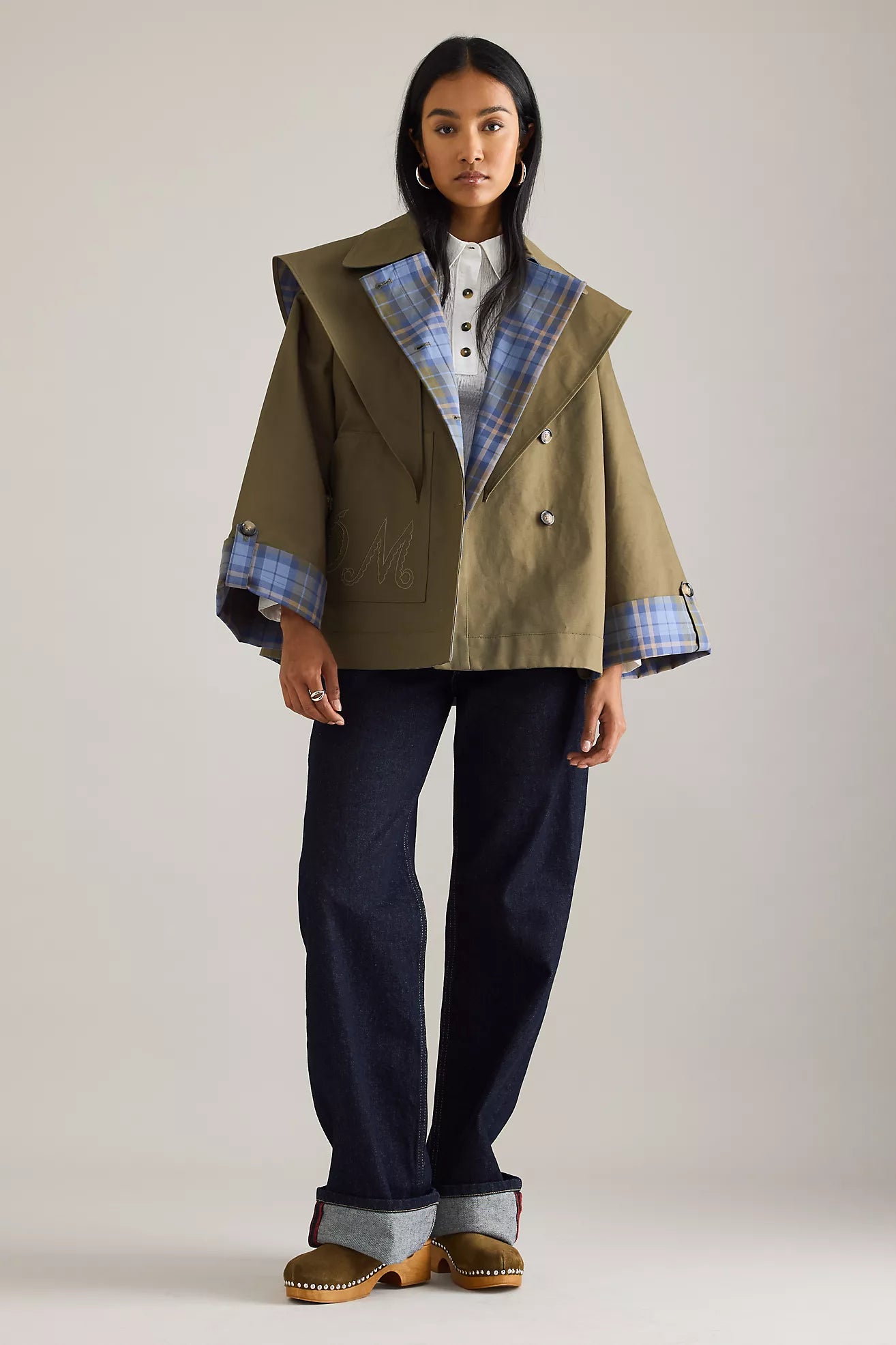 Reversable Trench Coat