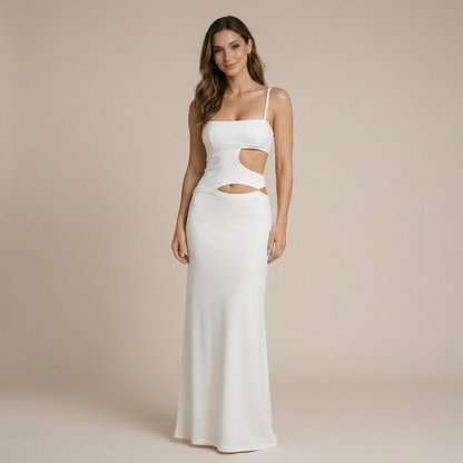 Cut-Out Maxi Dress | Elegant Summer Occasion Dress