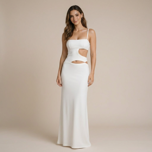 Cut-Out Maxi Dress | Elegant Summer Occasion Dress