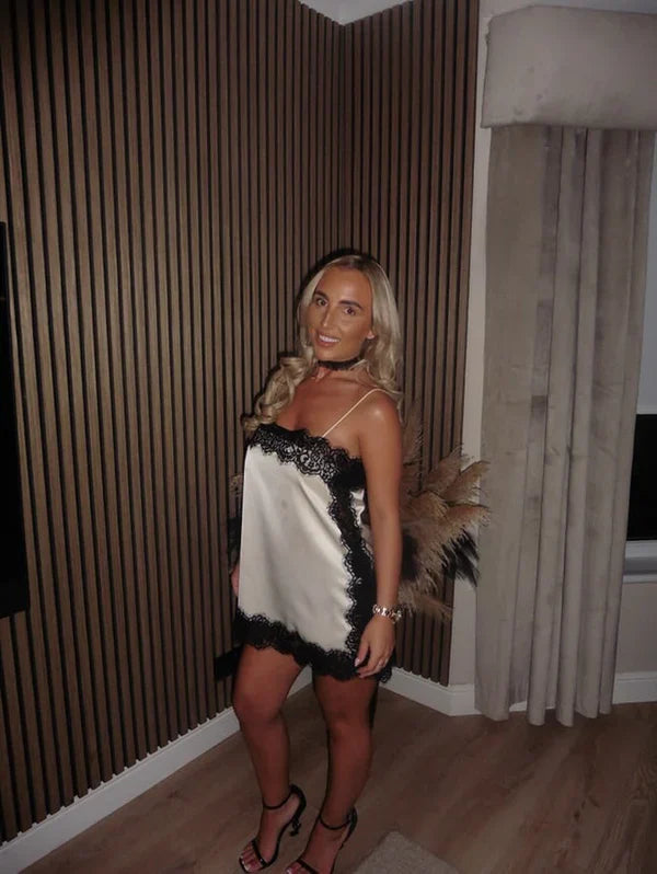 Maye Satin Mini Dress